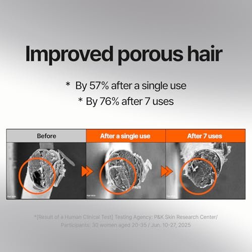 Mise En Scene Argan Oil Repair Hair Mask – Protein Hair Mask for Damaged, Dry, Frizzy Hair with Anti-Humidity, 6.34 Fl. Oz. - görsel 12