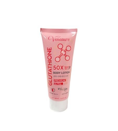 Venature Glutathione 50x Tone Up Body Lotion – Brightening & Hydrating Moisturizer (1 Fl Oz) Avelisse