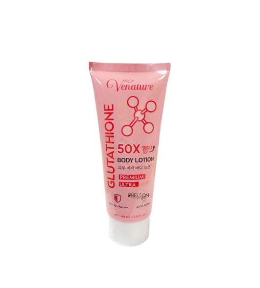 Venature Glutathione 50x Tone Up Body Lotion – Brightening & Hydrating Moisturizer (1 Fl Oz) Avelisse
