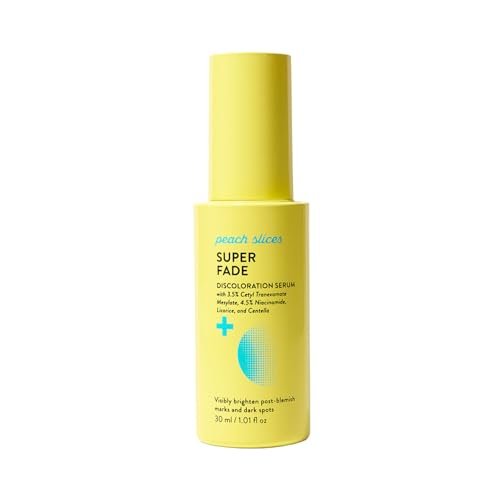 Peach Slices Super Fade Discoloration Serum for Face - Dark Spots & Hyperpigmentation Treatment with Niacinamide and Tranexamic Acid - Vegan & Cruelty Free - Korean Skin Care (1.01 oz) Avelisse