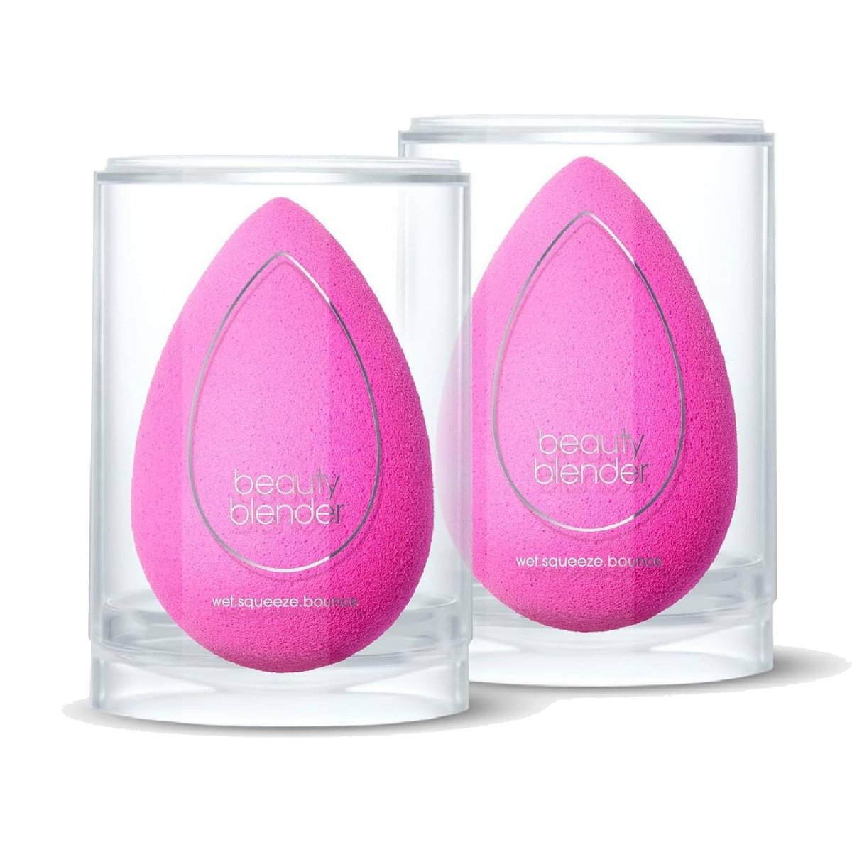 Beautyblender Original Pink Makeup Sponge - 2 Pack, Super-Soft Foam for Flawless Foundation, Powder & Cream Blending, Reusable & Washable, Made in USA Avelisse