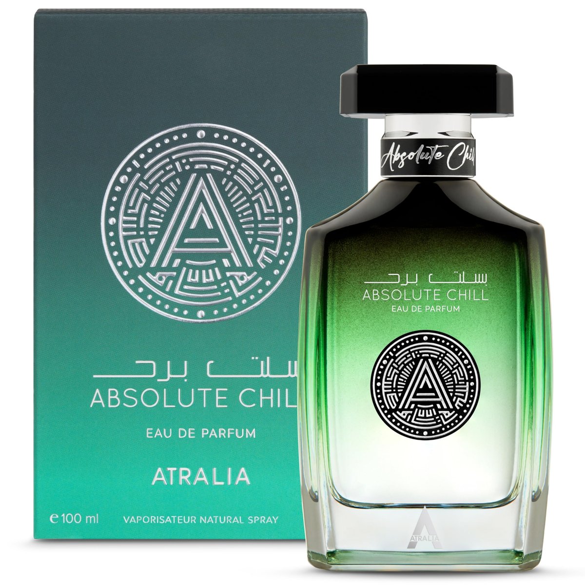 Atralia Absolute Chill 100ml EDP – Citrus Mint Perfume for Men & Women | Green Lemon, Mint, Orange, Blackcurrant | Summer Fresh Long-Lasting Fragrance Avelisse