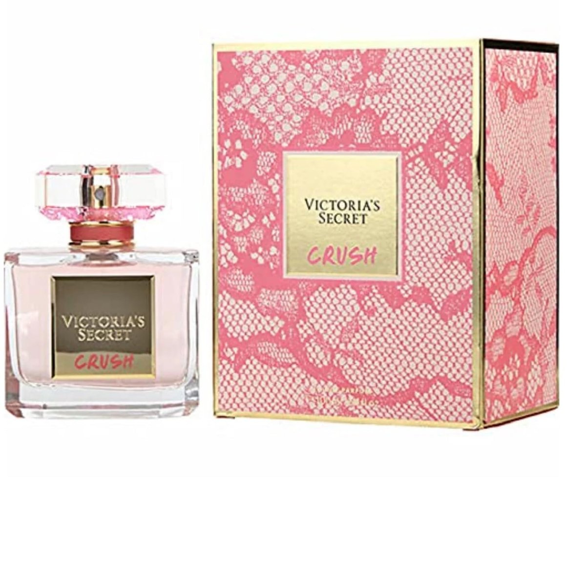 Victoria's Secret Crush Eau De Parfum for Women - 3.4 Fl Oz - Fresh Floral Scent with Pink Peppercorn, Treasure Peony & Ashok Flower Avelisse