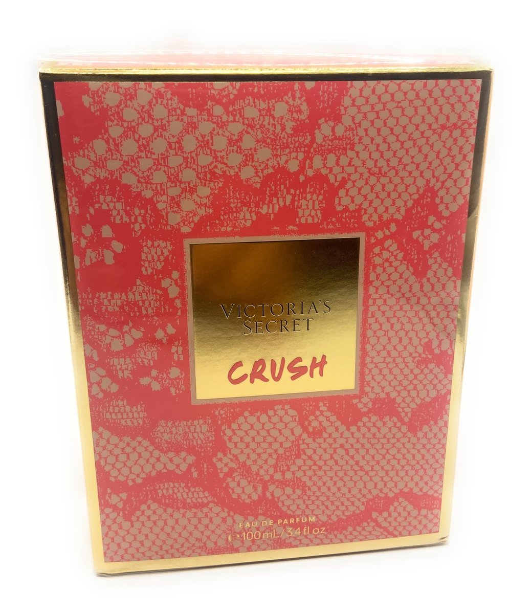 Victoria's Secret Crush Eau De Parfum for Women - 3.4 Fl Oz - Fresh Floral Scent with Pink Peppercorn, Treasure Peony & Ashok Flower Avelisse