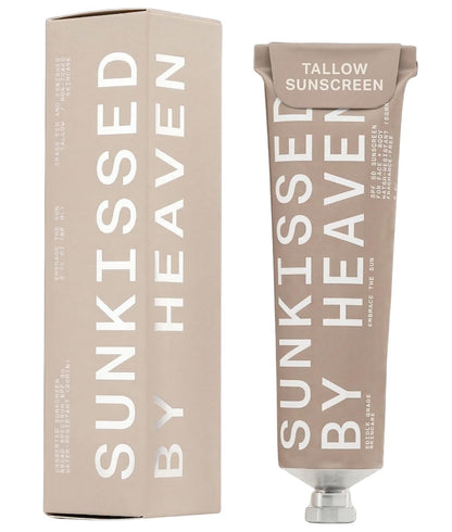 Jay Alvarrez Beef Tallow Sunscreen SPF 50 – Grass-Fed Tallow & Zinc Oxide Mineral Sunscreen, No White Cast, Water Resistant Face & Body Sunblock | 3 oz Avelisse