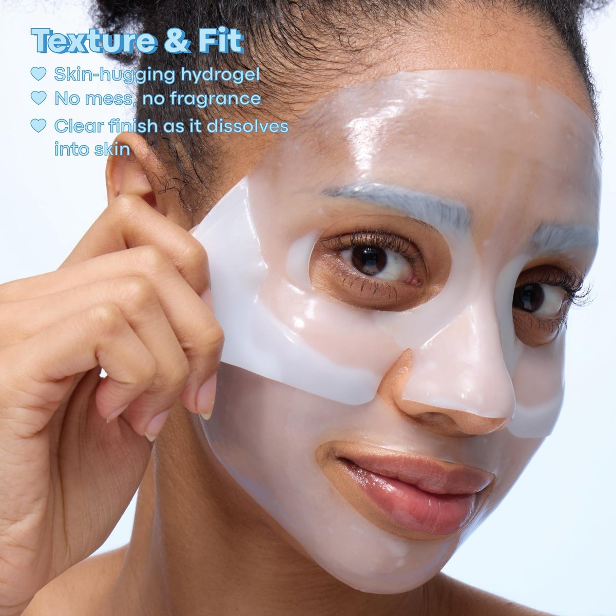 TONYMOLY Mask Melt Hydrating Hydrogel Overnight Face Mask - Vegan Banana PDRN + Hyaluronic Acid - Deep Moisture for Dry Skin - 1 Sheet - görsel 9
