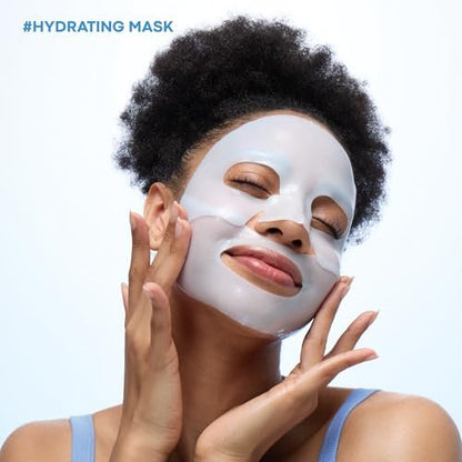 TONYMOLY Mask Melt Hydrating Hydrogel Overnight Face Mask - Vegan Banana PDRN + Hyaluronic Acid - Deep Moisture for Dry Skin - 1 Sheet