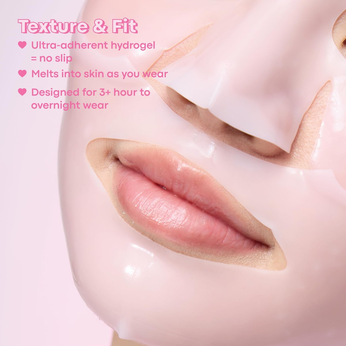 TONYMOLY Mask Melt Firming Hydrogel Face Mask - Overnight Treatment with Collagen and Peptides, Korean Skincare, 1 Sheet - görsel 7