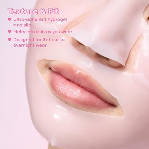 TONYMOLY Mask Melt Firming Hydrogel Face Mask - Overnight Treatment with Collagen and Peptides, Korean Skincare, 1 Sheet - görsel 8