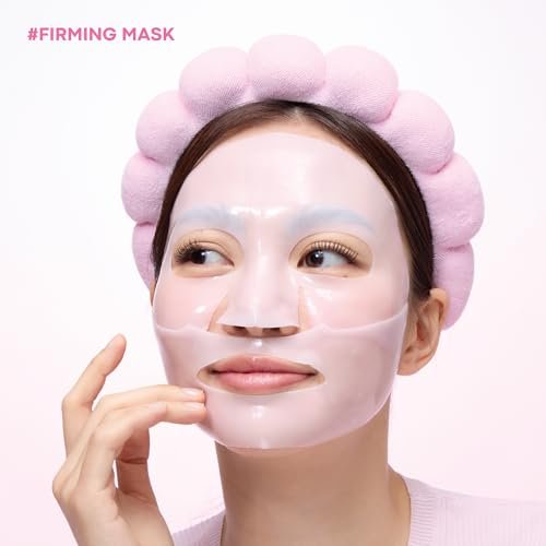 TONYMOLY Mask Melt Firming Hydrogel Face Mask - Overnight Treatment with Collagen and Peptides, Korean Skincare, 1 Sheet - görsel 12