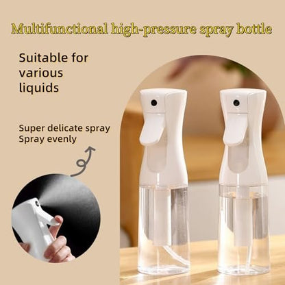 viviyoo 2 Pack Continuous Spray Bottles - Ultra Fine Mist Sprayer 6.8 OZ for Hair, Cleaning, Plants, Pets, Salons Avelisse