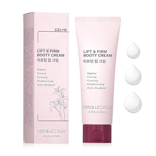 ZZILME B TIGHT Cellulite Cream – Body Firming & Tightening Cream for Thighs, Butt & Stomach – Lightweight Fast-Absorbing Moisturizer – Korean Skincare – 4.23 Fl Oz Avelisse