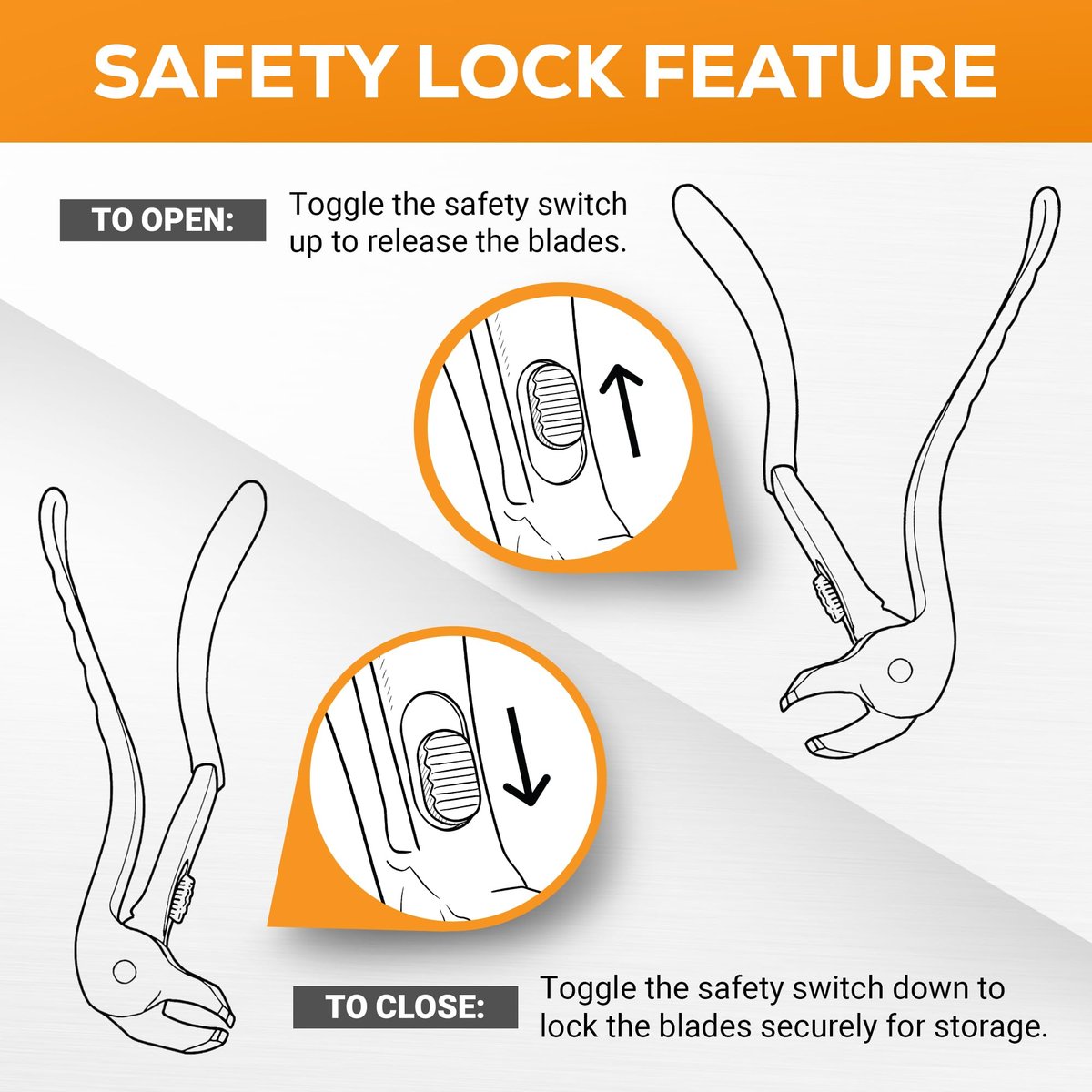 EZPIK Thick Toe Nail Clippers for Seniors with Nail File Set - Ergonomic Long Handle, Angled Head, Stainless Steel Blades for Weak & Arthritic Hands - görsel 17