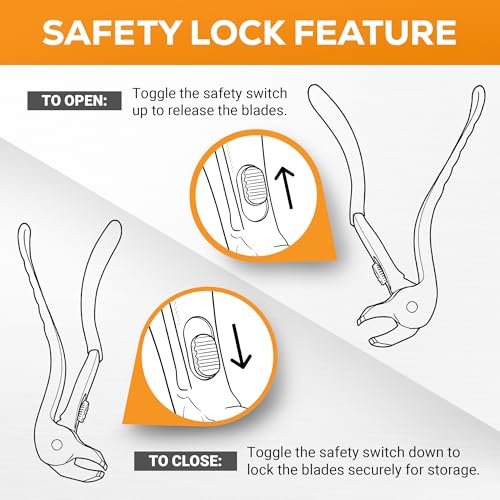 EZPIK Thick Toe Nail Clippers for Seniors with Nail File Set - Ergonomic Long Handle, Angled Head, Stainless Steel Blades for Weak & Arthritic Hands - görsel 18
