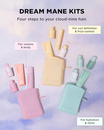 DESIGNME BOUNCE.ME Curl Kit: Curl Cream, Shampoo & Conditioner, Curl Gel – Holiday Gift Set for Defined, Hydrated Curls & Coils Avelisse