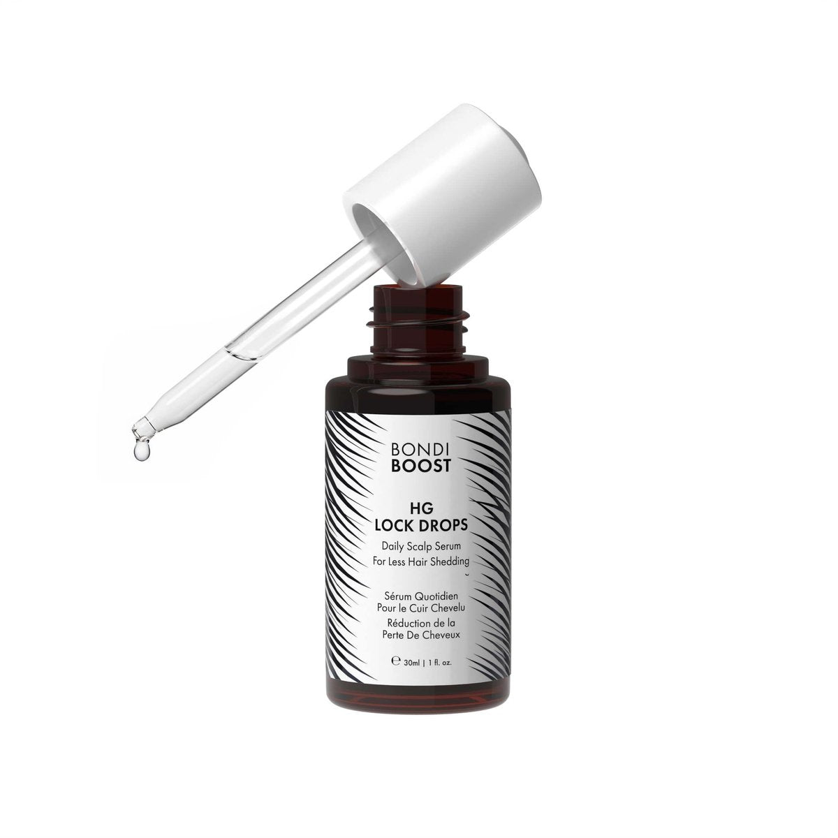 BondiBoost HG Lock Drops Daily Hair Serum for Women – Non-Greasy Hair Thinning Treatment, Stimulates Scalp for Thicker Fuller Hair – Vegan, Color-Safe Lightweight Serum for All Hair Types Avelisse