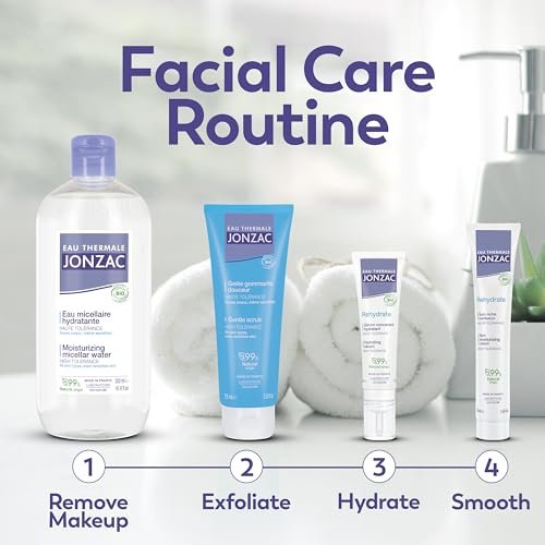 Eau Thermale Jonzac Organic Gentle Face Scrub with Perlite Beads – Smooth Radiant Complexion – Sensitive Skin Approved – Dermatologically Tested – Vegan Formula – 2.54 Fl Oz - görsel 14