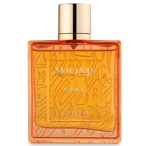 RAYHAAN Adonis Icarus Eau de Parfum for Men – Citrus, Spicy, Woody, Amber – Long-Lasting 3.4 oz (100 ml) Avelisse