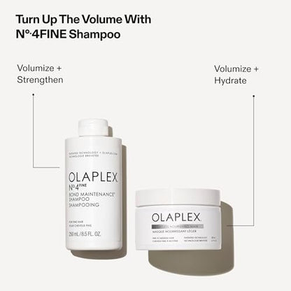 Olaplex Weightless Nourishing Mask: Cuticle Sealing Mask for Fine to Medium Hair | Hydrate & Volumize | 200 ml / 6.7 Fl Oz Avelisse