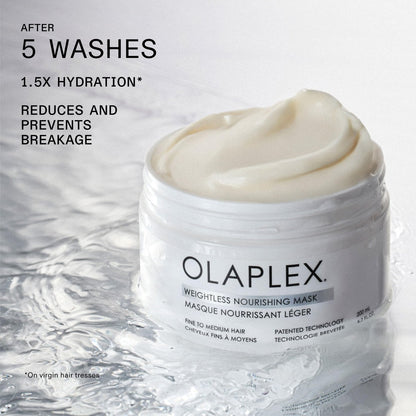 Olaplex Weightless Nourishing Mask: Cuticle Sealing Mask for Fine to Medium Hair | Hydrate & Volumize | 200 ml / 6.7 Fl Oz Avelisse