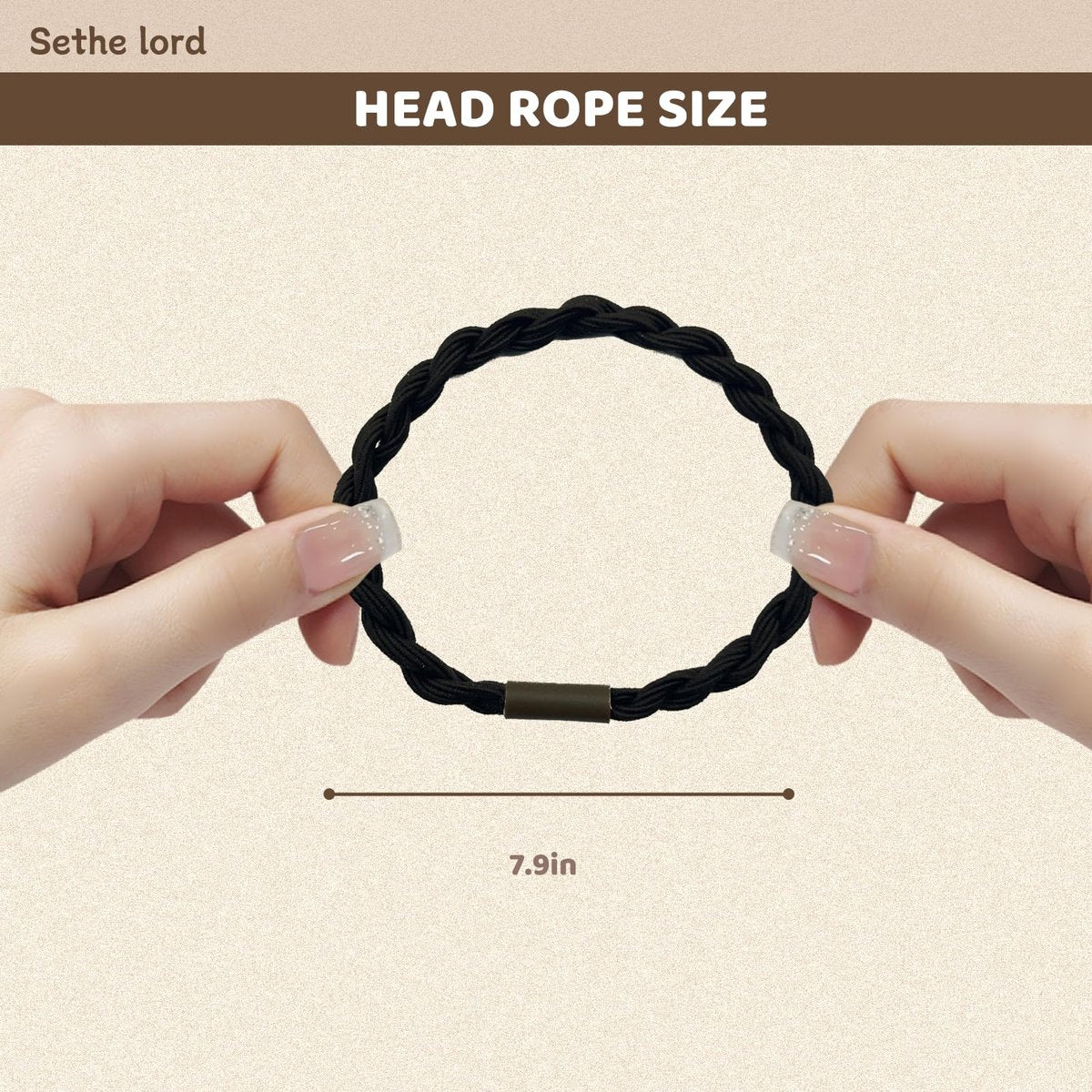 48 Pcs Boho Hair Ties - Morandi & Earth Tone Elastic Hair Bands, No Crease Durable Hair Accessories for Women Girls, Multi-Color Handmade Hair Ropes with Kraft Paper Hanging Card - görsel 11
