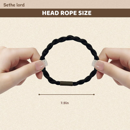 48 Pcs Boho Hair Ties - Morandi & Earth Tone Elastic Hair Bands, No Crease Durable Hair Accessories for Women Girls, Multi-Color Handmade Hair Ropes with Kraft Paper Hanging Card