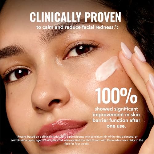 Good Molecules Rich Cream with Ceramides 50 ml / 1.6 oz – Daily Facial Moisturizer for Dry Skin, Redness – Face Lotion with Betulin Soothe, Plump, Hydrate, Moisturize – Anti-aging Skin Care - görsel 6