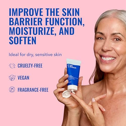 Good Molecules Rich Cream with Ceramides 50 ml / 1.6 oz – Daily Facial Moisturizer for Dry Skin, Redness – Face Lotion with Betulin Soothe, Plump, Hydrate, Moisturize – Anti-aging Skin Care