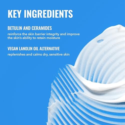 Good Molecules Rich Cream with Ceramides 50 ml / 1.6 oz – Daily Facial Moisturizer for Dry Skin, Redness – Face Lotion with Betulin Soothe, Plump, Hydrate, Moisturize – Anti-aging Skin Care - görsel 8