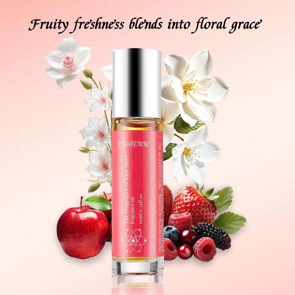 VivaFemme Pheromones Perfume for Women - Long Lasting Roll On Perfume Oil, Travel Size, Attract Men and Boost Confidence - görsel 5