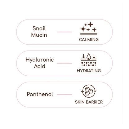 DEARBOO Glass Skin Snail Cream, 80mL – Lightweight Hydrating Facial Moisturizer with Snail Mucin for a Smooth, Radiant-Looking Complexion Avelisse