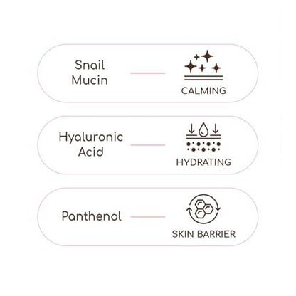DEARBOO Glass Skin Snail Cream, 80mL – Lightweight Hydrating Facial Moisturizer with Snail Mucin for a Smooth, Radiant-Looking Complexion Avelisse