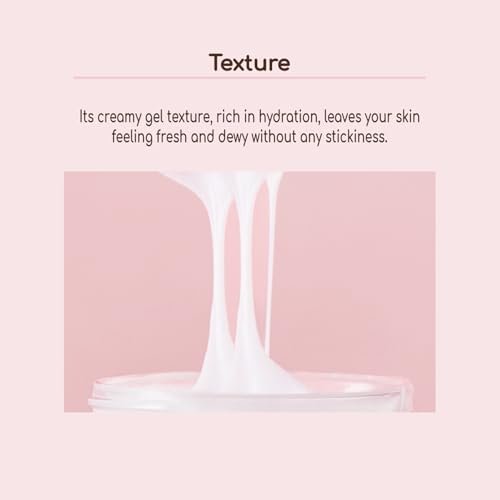 DEARBOO Glass Skin Snail Cream, 80mL – Lightweight Hydrating Facial Moisturizer with Snail Mucin for a Smooth, Radiant-Looking Complexion Avelisse