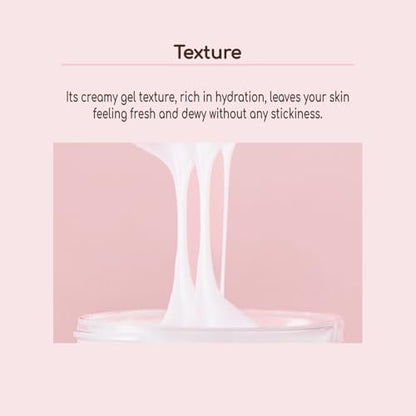 DEARBOO Glass Skin Snail Cream, 80mL – Lightweight Hydrating Facial Moisturizer with Snail Mucin for a Smooth, Radiant-Looking Complexion Avelisse