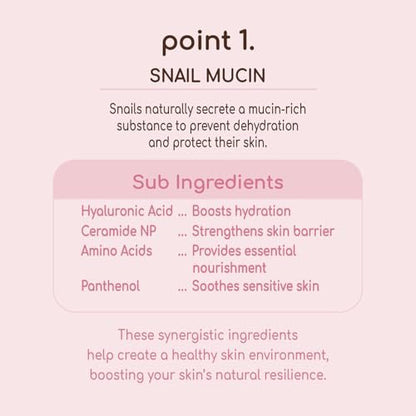 DEARBOO Glass Skin Snail Toner – Hydrating Facial Toner with Snail Mucin for Radiant-Looking Complexion, 8.45 fl oz Avelisse