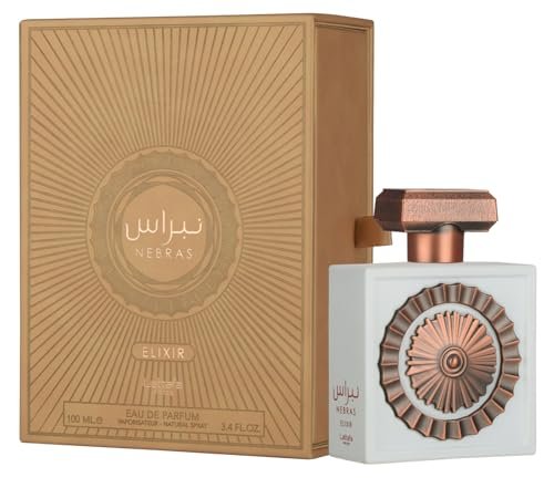 Lattafa Pride Nebras Elixir EDP 100 ml/3.4 Oz – Sweet & Creamy Gourmand Unisex Fragrance with Vanilla, Musk & Sugar Cane - görsel 1