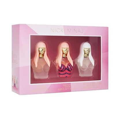 Nicki Minaj Mini 3 Piece Gift Set (Pink Friday) - 0.25 oz / 7 mL Eau de Parfum Avelisse