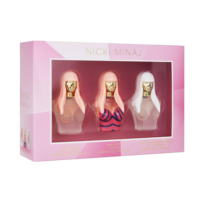 Nicki Minaj Mini 3 Piece Gift Set (Pink Friday) - 0.25 oz / 7 mL Eau de Parfum Avelisse