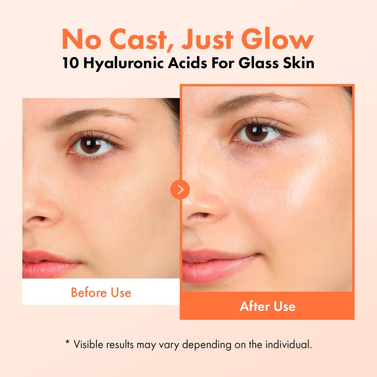 TOSOWOONG Rice Glow Sunscreen SPF50+ PA++++ - Korean Sunscreen for Face, Dewy Finish No White Cast, Glass Skin Hydrating SPF Moisturizer with Rice Water & Hyaluronic Acid, 50ml - görsel 5