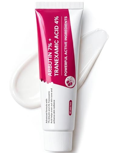 EELHOE Arbutin 7% + Tranexamic Acid 4% Cream - 70,000ppm Arbutin & 40,000ppm TXA - Dark Spot Corrector, Pigmentation Reducer, Even Skin Tone Moisturizer (1.76 fl.oz) - görsel 2
