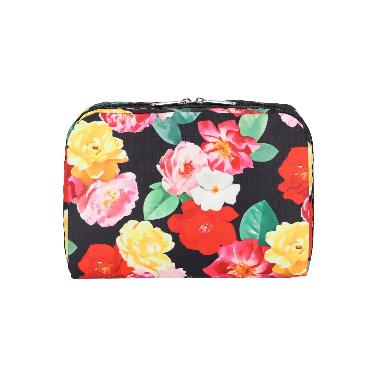 LeSportsac Extra Large Rectangular Cosmetic Bag - Floral Fiesta - görsel 1
