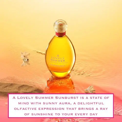 SJP Sarah Jessica Parker A Lovely Summer Sunburst Eau de Parfum 100ml Spray - Bright & Uplifting Women's Fragrance Avelisse