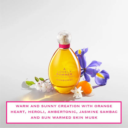 SJP Sarah Jessica Parker A Lovely Summer Sunburst Eau de Parfum 100ml Spray - Bright & Uplifting Women's Fragrance Avelisse