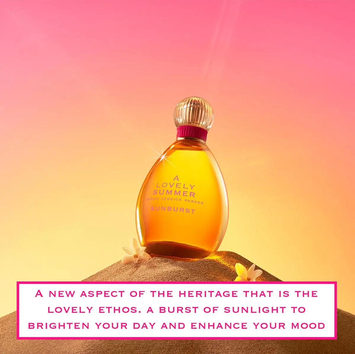 SJP Sarah Jessica Parker A Lovely Summer Sunburst Eau de Parfum 100ml Spray - Bright & Uplifting Women's Fragrance Avelisse
