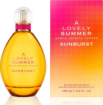 SJP Sarah Jessica Parker A Lovely Summer Sunburst Eau de Parfum 100ml Spray - Bright & Uplifting Women's Fragrance Avelisse