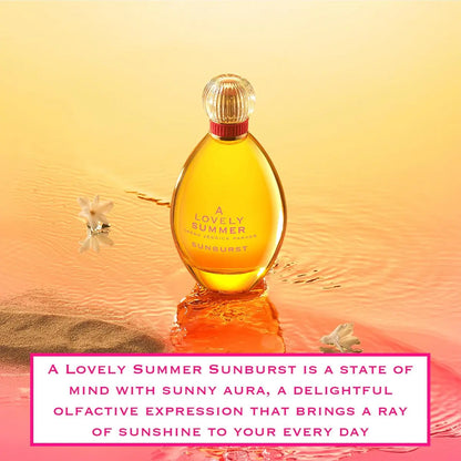 SJP Sarah Jessica Parker A Lovely Summer Sunburst Eau de Parfum 100ml Spray - Bright & Uplifting Women's Fragrance Avelisse