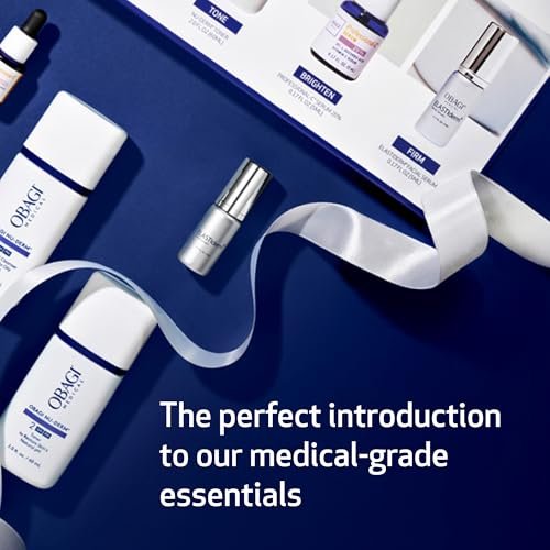 Obagi Bestsellers Travel Skincare Set – Anti-Aging Travel Kit with Vitamin C Serum, Firming Serum, Cleanser & Toner for All Skin Types Avelisse