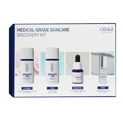 Obagi Bestsellers Travel Skincare Set – Anti-Aging Travel Kit with Vitamin C Serum, Firming Serum, Cleanser & Toner for All Skin Types Avelisse