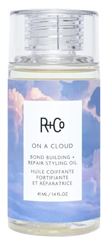 R+Co On a Cloud Bond Building Repair + Styling Oil - Lightweight Silicone-Free Hair Oil for Frizz Control, Shine, Heat & UV Protection - Strengthens & Repairs All Hair Types - 1.4 Fl Oz / 41 mL Avelisse