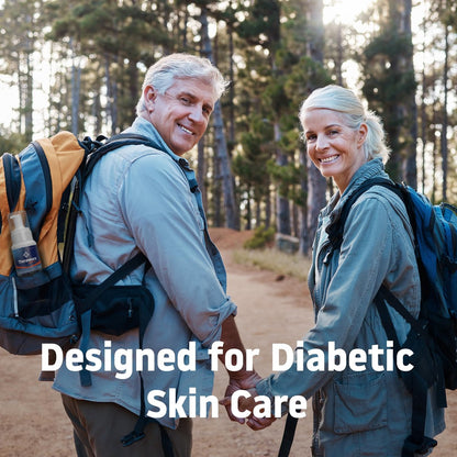 Theraworx Moisturizing Skin Care Foam for People with Diabetes – 7.1 oz – Gentle, Non-Greasy Hydration